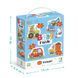 Дитячий пазл 4 в 1 "Baby puzzle. Транспорт" DoDo Toys 300685 набір 4 в 1 300685 фото 5