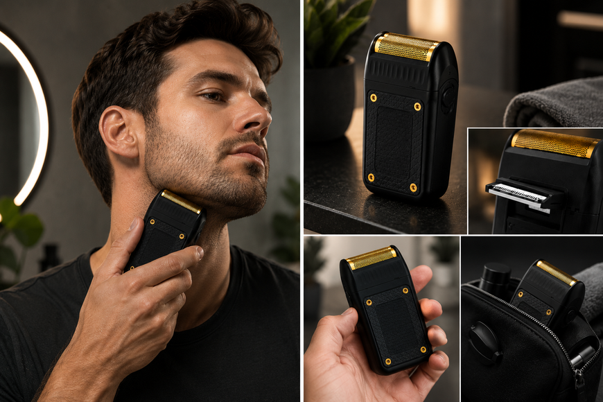 Чоловіча електробритва VGR V-353 USB / Акумуляторний шейвер / Портативна бритва Шейвер для сухого гоління 2054828 фото