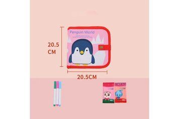 Багаторазовий альбом для малювання із фломастерами &ndash; Penguin World G5983 фото