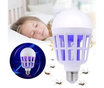 Світлодіодна лампа відлякувач від комарів Mosquito Killer Lamp, 15Вт 50948522 фото