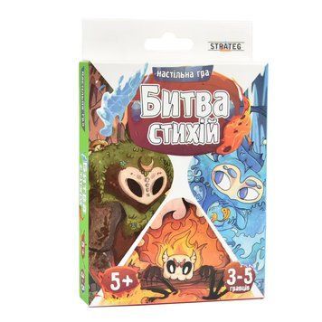 Настільна карткова гра Битва стихій 30475 українською 30475 фото