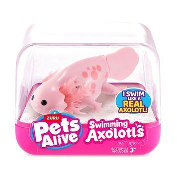 Інтерактивна іграшка Аксолотль Pets & Robo Alive 9556A, рожевий 9556A фото