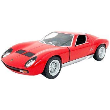 Колекційна машинка "Lamborghini Miura P400 SV" KT5390W(Red) масштаб 1:42 KT5390W(Red) фото