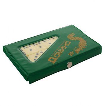 Настільна гра Доміно M 0003 в пеналі Зелений M 0003(Green) фото