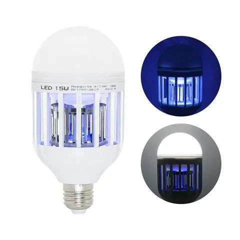 Світлодіодна лампа відлякувач від комарів Mosquito Killer Lamp, 15Вт 50948522 фото