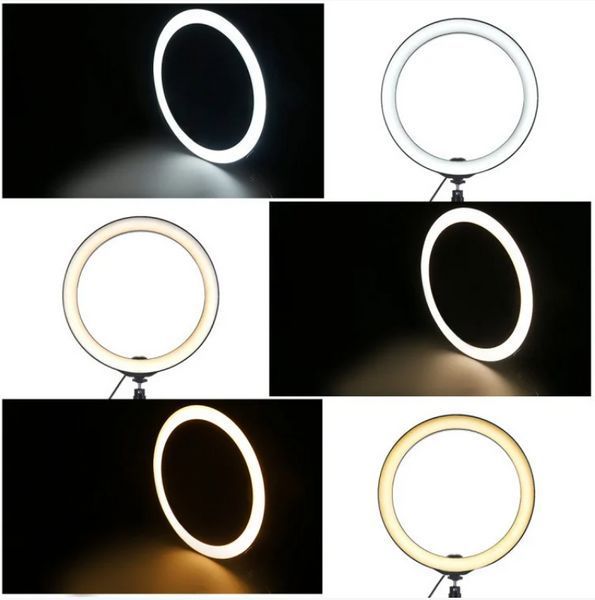 Кільцева світлодіодна Led-лампа для блогера селфі фотографа візажиста D 26 см Ring Ring26 фото