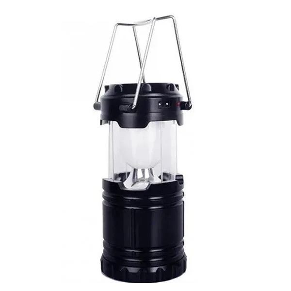 Кемпінгова LED-лампа X-BAIL BL-5800 з ліхтариком і сонячною панеллю BL5800BLAC фото
