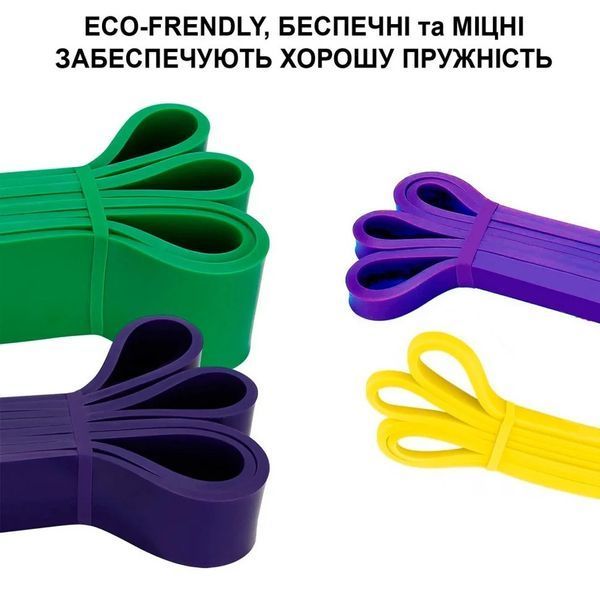 Гумові петлі для тренувань "Pro Loop Bands" NE-SET-452 4шт NE-SET-452 фото