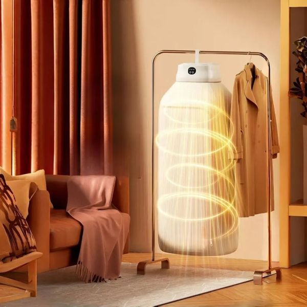 Підвісна електросушарка для одягу Portable Drying Machine SH-005 з чохлом / Портативна сушарка для білизни з таймером Jam3091 фото