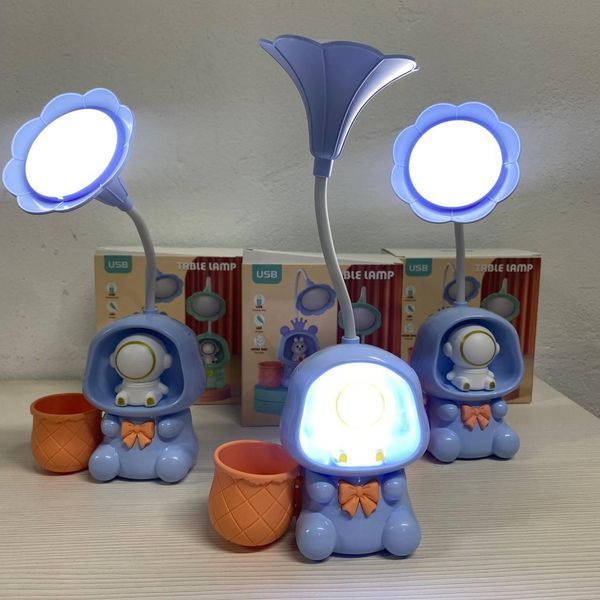 Дитяча настільна акумуляторна LED-лампа 3in1 Rabbit BLUE RAB31 фото