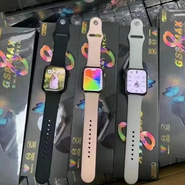 чорний Смарт-годинник Smart Watch GS8 Max, 45mm pan744422/1 фото
