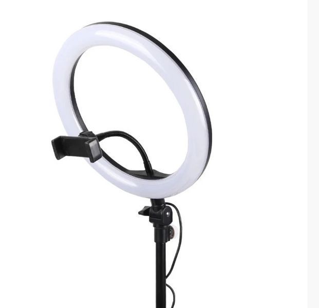 Кільцева світлодіодна Led-лампа для блогера селфі фотографа візажиста D 26 см Ring Ring26 фото