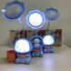 Дитяча настільна акумуляторна LED-лампа 3in1 Rabbit BLUE RAB31 фото 4