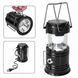 Кемпінгова LED-лампа X-BAIL BL-5800 з ліхтариком і сонячною панеллю BL5800BLAC фото 7