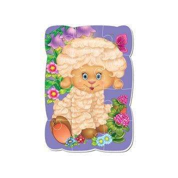 Магнітні пазли Малюк зможе "Вівця"&nbsp;Vladi&nbsp;toys VT3301-02 А5, Укр VT3301-02 фото