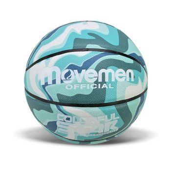 М'яч баскетбольний BB20588(Turquoise) розмір №7, PU 600 грам BB20588(Turquoise) фото