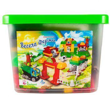 Дитячий конструктор "Весела ферма" 013888/06, 154 деталі 013888/06 фото