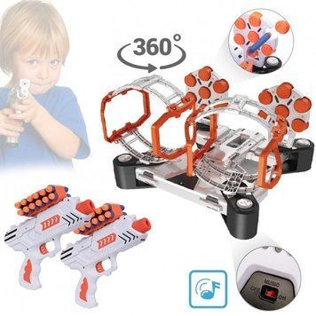 Тир набір ігровий Space Wars BLD Toys "Стрільба з бластера по гравіну з мішенями" B3229 B3229 фото