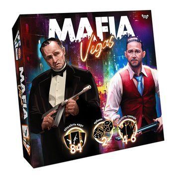 Настільна гра MAFIA. Vegas MAF-02-01U укр MAF-02-01U фото