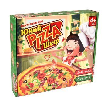 Настільна гра Юний Pizza Шеф 30781 інгредієнти для піци 6 рецептов 30781 фото