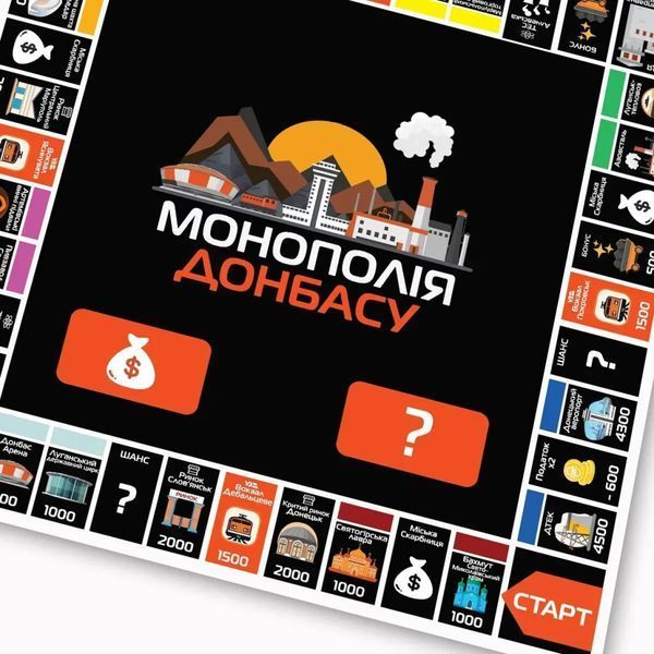 Настільна гра Монополія Донбасу PLR-0046 від 2 до 5 гравців PLR-0046 фото