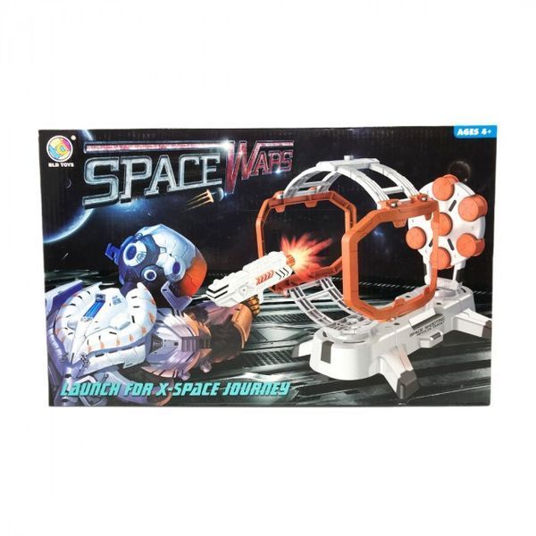 Тир набір ігровий Space Wars BLD Toys "Стрільба з бластера по гравіну з мішенями" B3229 B3229 фото