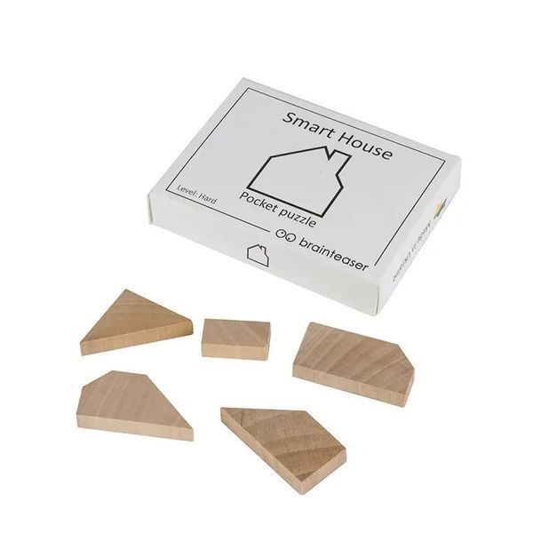 Набір дерев'яних головоломок "Wooden mini puzzle set" Заморочка 12en 12en фото