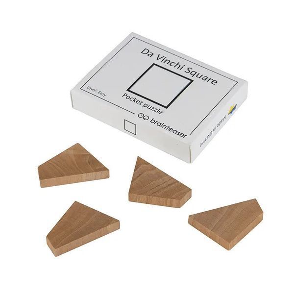 Набір дерев'яних головоломок "Wooden mini puzzle set" Заморочка 12en 12en фото