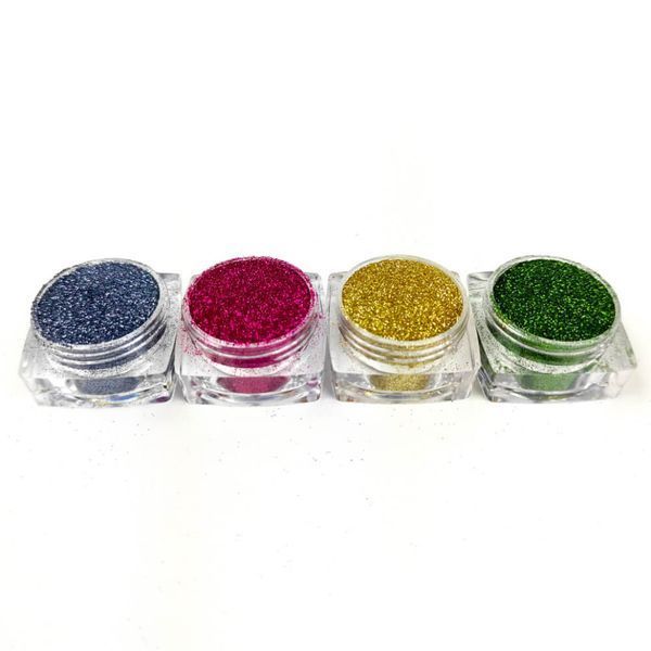 Набір гліттера для біо-тату &laquo;Базовий №2&raquo; glitter-set-4x-2, 4 кольори glitter-set-4x-2 фото
