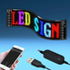 Гнучкий екран LED Matrix Panel APP wifi rgb 92*374мм(16X64) ART-0566 Atlanfa фото 5