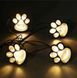 Світильник Solar Paw Print Lights на сонячній батареї 4 шт 2019033 фото 5