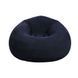 Надувне крісло-пуф Inflatable Sofa / Надувне крісло-мішок 110&times;110&times;85 см Темно-синій G6820/5 фото 3