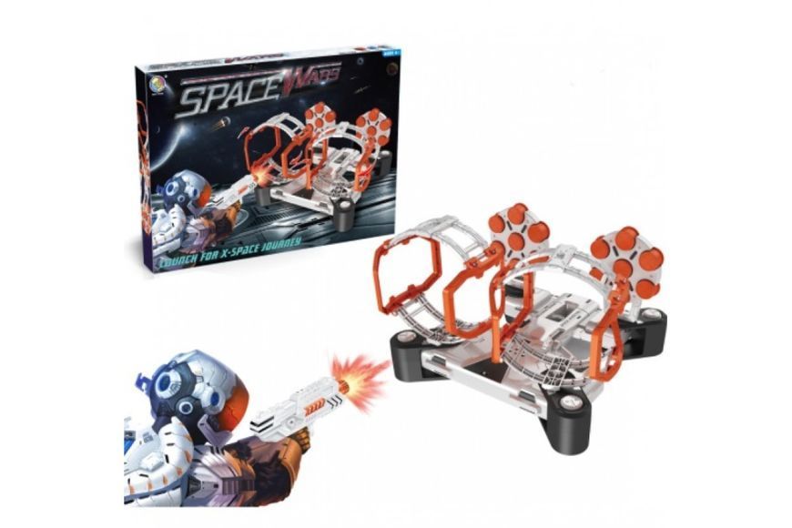 Тир набір ігровий Space Wars BLD Toys "Стрільба з бластера по гравіну з мішенями" B3229 B3229 фото