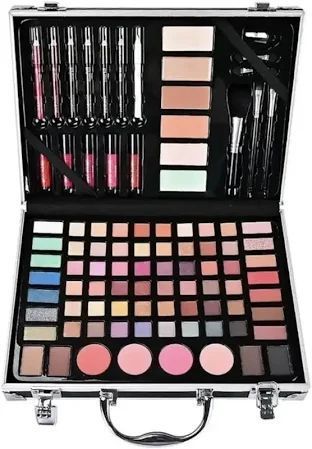 Набір косметики для макіяжу в кейсі missyoung GM20250 makeup set black G9009 фото
