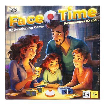 Розвиваюча настільна гра "Face Time" FT-01-01 з дзвіночком FT-01-01 фото