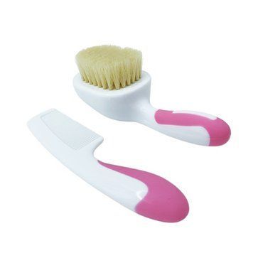 Набір гребінець і щітка з натурального ворсу MGZ-0725(Pink) MGZ-0725(Pink) фото