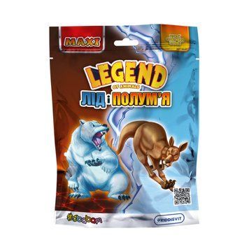 Стретч-іграшка у вигляді тварини Лід та полум'я 60/CN25 серії Legend of animals 60/CN25 фото
