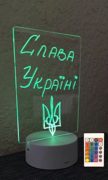 Нічник планер світлодіодний Plutus-Quinn , планшет для малювання 205414785 фото