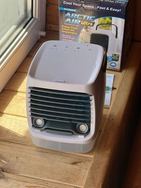 Портативний вентилятор USB з водяним охолодженням, розпилювач, Arctic air cooler AND XL-1375, зволожувач 2054210 фото