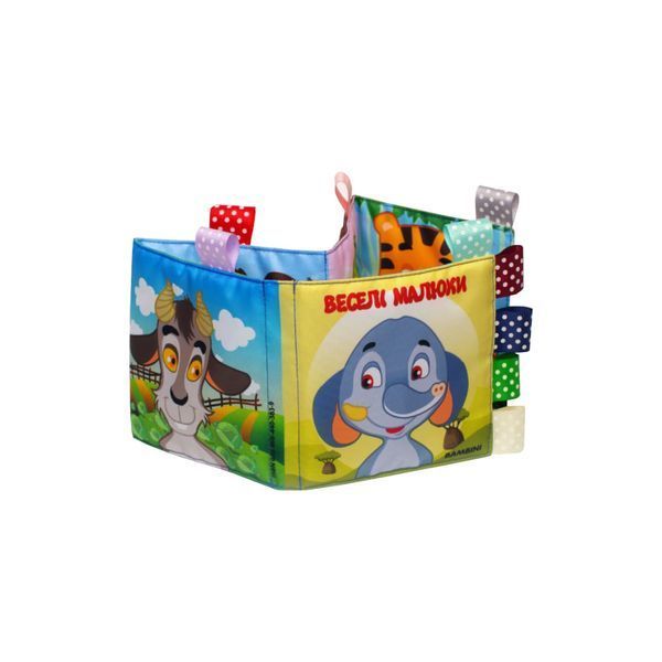 М'яка книга "Веселі малюки" 403839 403839 фото