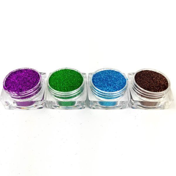 Набір гліттера для біо-тату &laquo;Базовий №3&raquo; glitter-set-4x-3, 4 кольори glitter-set-4x-3 фото