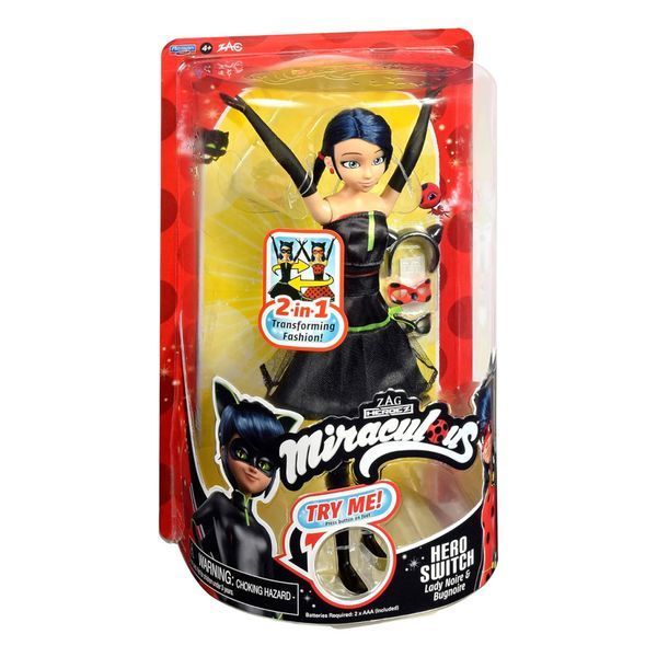 Інтерактивна лялька "Леді Баг та Супер-Кіт" Miraculous 50414 дизайнерське перетворення 50414 фото