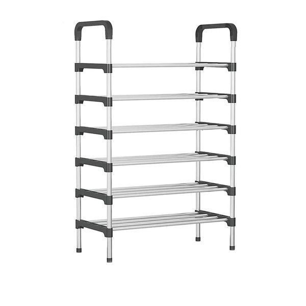 Полиця для взуття 6 секцій New shoe rack 56 х 28 х 113 см NSR66 фото