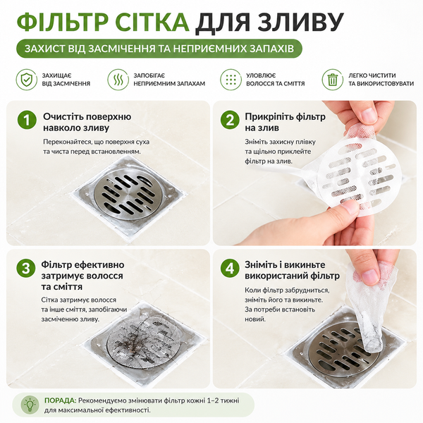Сітчастий фільтр / 30 шт сіточки мішків для сміття в раковину поліестерових білих / Одноразові фільтри для раковини 2055648 фото