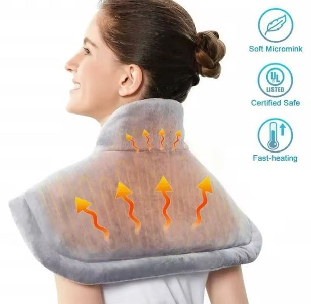 Електрогрілка для спини та шиї Heating Pad G8944 фото