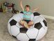 Надувне крісло-пуф Inflatable Sofa / Надувне крісло-мішок 110&times;110&times;85 см Чорно-білий G6820/6 фото 1