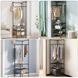 Кутова вішалка в передпокій з підставкою для взуття Corner coat rack 212000120 фото 2