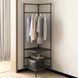 Кутова вішалка в передпокій з підставкою для взуття Corner coat rack 212000120 фото 1
