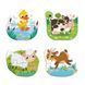 Дитячий пазл 4 в 1 "Baby puzzle. День на фермі" DoDo Toys 300687 набір 4 в 1 300687 фото 3