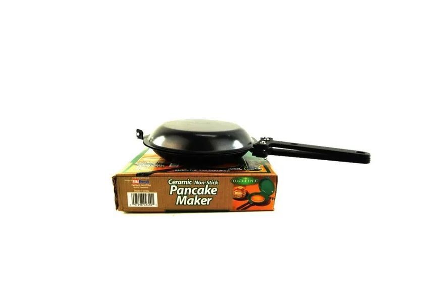 Двостороння сковорода для приготування млинців і панкейків Pancake Maker NN21584 фото